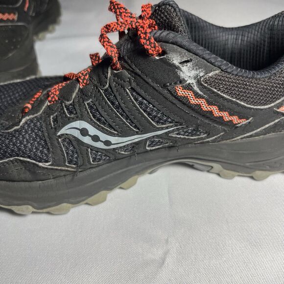Saucony Excursion TR12 Womens Size 10 Running Shoes Black Red Grey S10451-20 - Picture 6 of 14